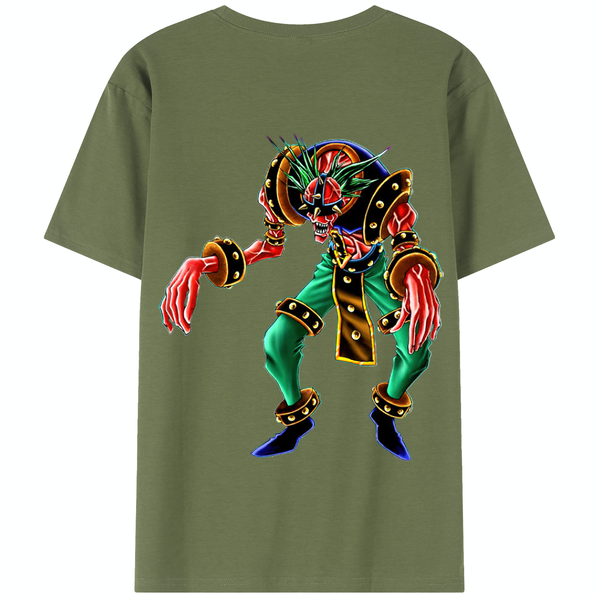 （画像用） 遊☆戯☆王 Yu-Gi-Oh! 綿100％半袖Tシャツ（背面プリント）
